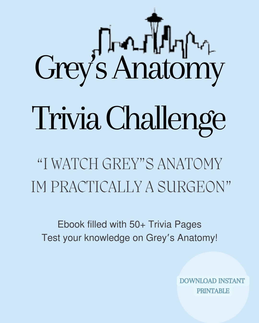 Grey's Anatomy Trivia Challenge